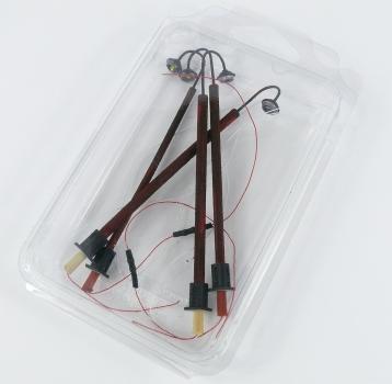 Preview: 4x Holzlampe 114mm